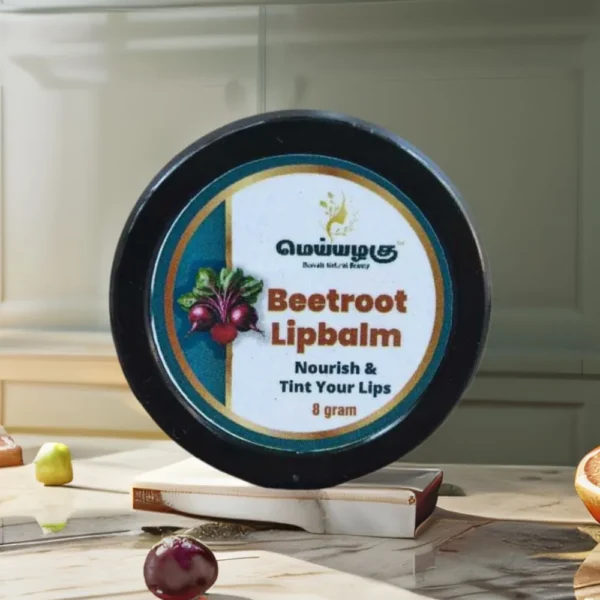 Beetroot Lip Balm – 8g | Natural Tint & Deep Hydration